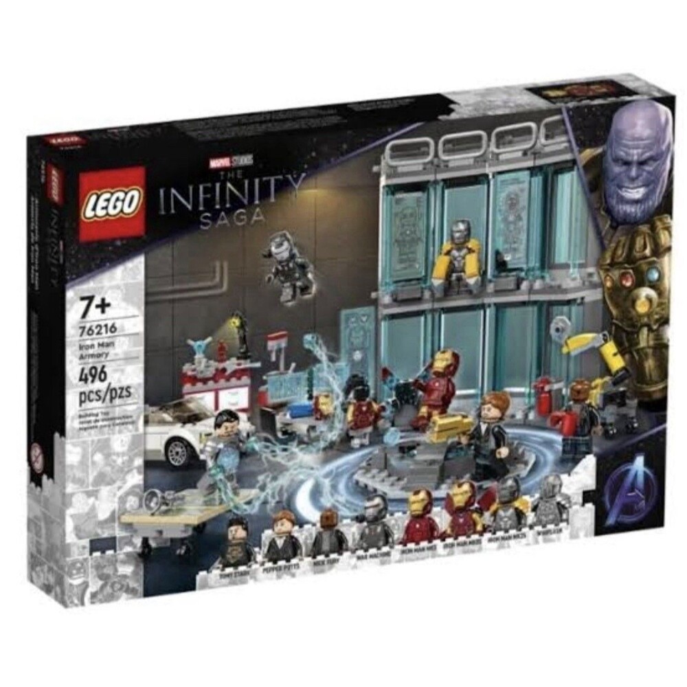 LEGO 2022 Marvel Iron Man 2 Infinity Saga: 76216 Iron Man Armory